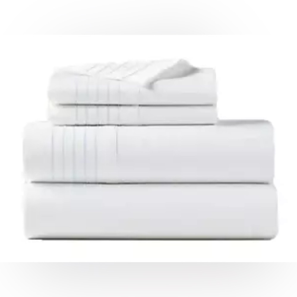 $360 NEW RALPH LAUREN HOME QUEEN FLAT SHEET + STD PILLOWCASE SET 624TC H…